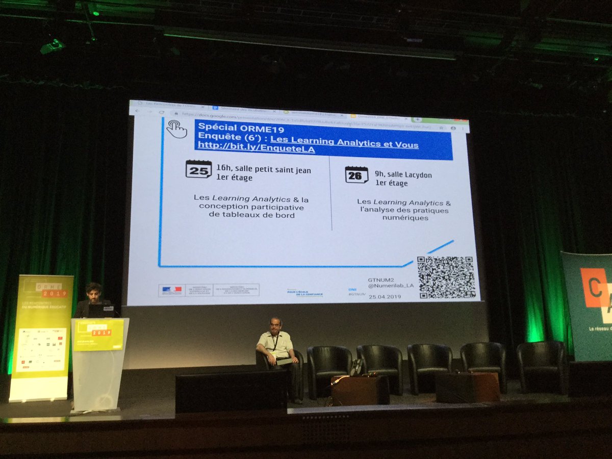 MaLouPro's tweet photo. #GTnum2 sur les learning Analytics 
Décrire, évaluer, prédire, prescrire
#EcoleNumérique #Orme2019 https://t.co/autQVYbR84
