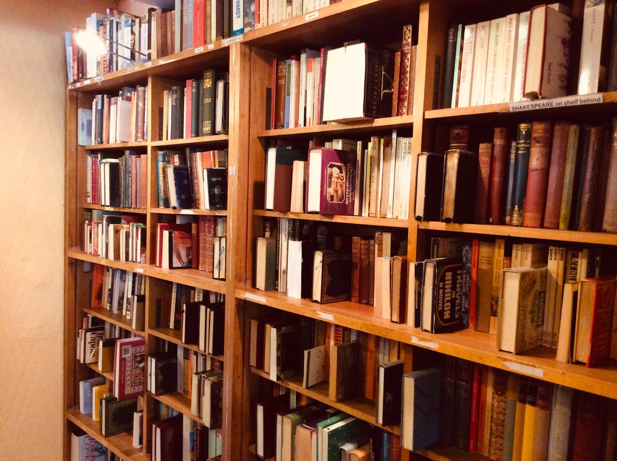 The wonderful @LiteraryRelish has sorted our classic literature books. They’re in alphabetical order! From Abe to Zola you’ll finally know where the dickens to look.