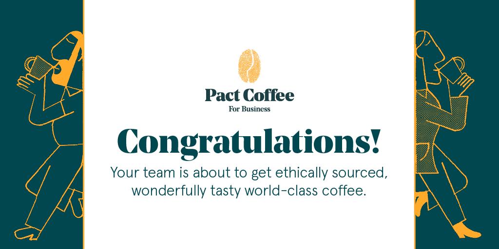 PactForBusiness's tweet photo. Very happy to be supplying @Graffiti_Life with world-class office coffee - we hope you love it! #SpecialtyCoffee #MakeCoffeeAForceForGood #BetterOfficeCoffee https://t.co/HayZRVCISy