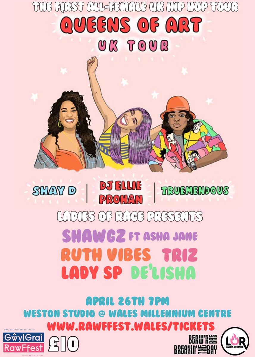 GigLicker's tweet photo. So excited about @ShayDRap at @MrWolfsBristol tonight on the Queens of Art tour! Also starring @ItsTrueMendous and @DJEllieProhan.... it's going to be a great night!!
Get your tickets at https://t.co/UxQl6IHObQ
#humanwrites #gigs #giglickerapp https://t.co/jJeySbcQbe