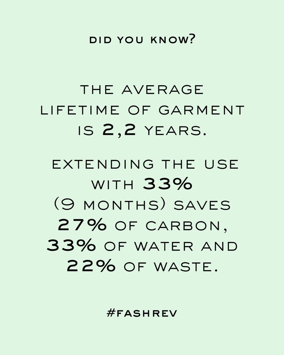 ArelaForGood's tweet photo. How long should a garment last?

Extending the life of a garment is a sensible, easy way to reduce fashion industry's strain on the environment. That is why we offer care service, products and guidance — to lengthen the life of garments.

#fashrev week 23.–28.4. https://t.co/ZZCdmEVqJM
