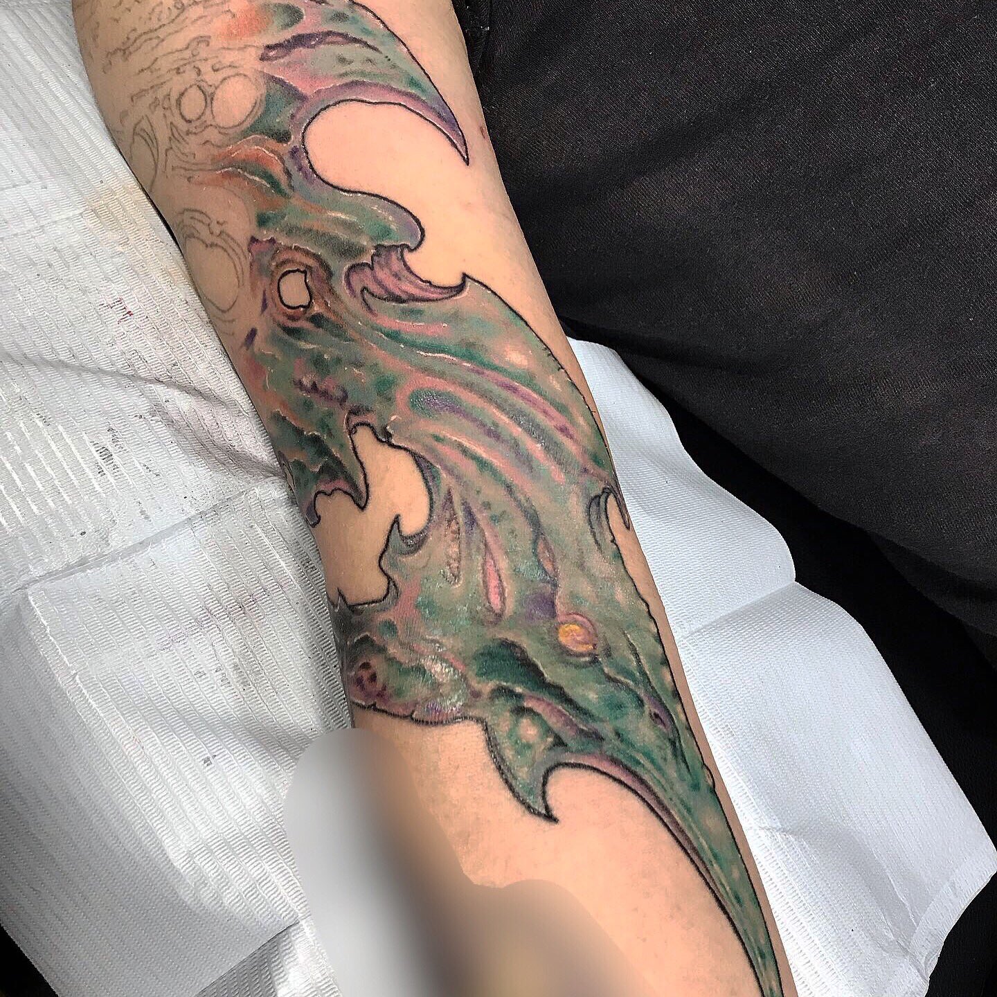 tattoo タトゥー　刺青 雲龍 by @booink58 #雲龍 #雲龍図 #刺青 #和彫り #水墨画