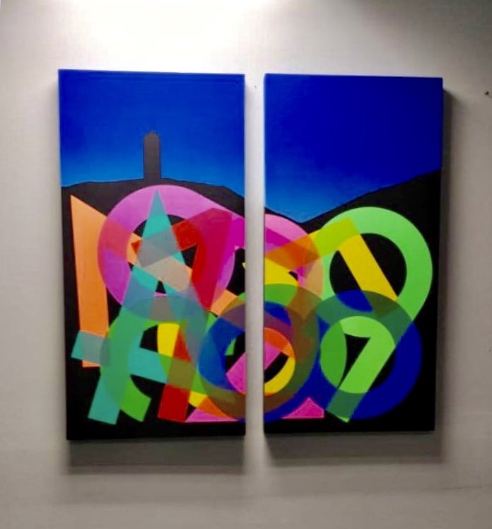 Descampsart's tweet photo. ¿Que les parece este Avila Numeral en diptico? #DescampsART https://t.co/QCEKGyvGF7