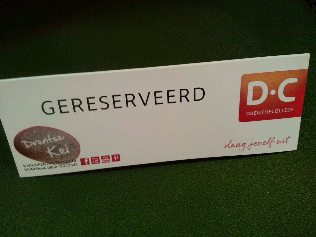 _ZZWD's tweet photo. Klaar voor de verkiezing De Drentse Kei @DrentheCollege beste leerbedrijf! https://t.co/ARhuiDlxnd