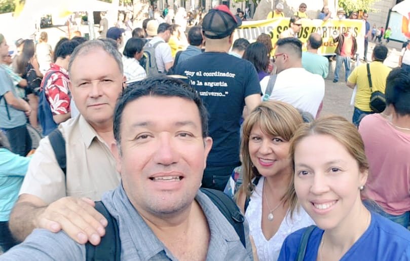 PedroAbarcaPRO's tweet photo. Feliz cumpleaños compañero progresista @LuisJara_C Grandes jornadas juntos construyendo en terreno proyecto pais. Un gran abrazo te enviamos @LosPROgresistas #CorazonProgresista @marcoporchile @KarendTV @MujeresPRO_ @PROjovenes https://t.co/XVHjU64J4g