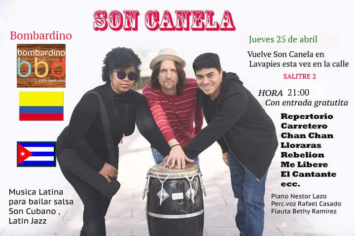 Esta noche Son Canela en Lavapies