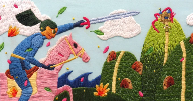 Hi #DVpit!! I'm a bi Chinese-Canadian illustrator based near Toronto &amp; I'm available for cover and interior work. I like creating warm and textural images. My website is https://t.co/IQ5erFp5um ✨
#WFH 