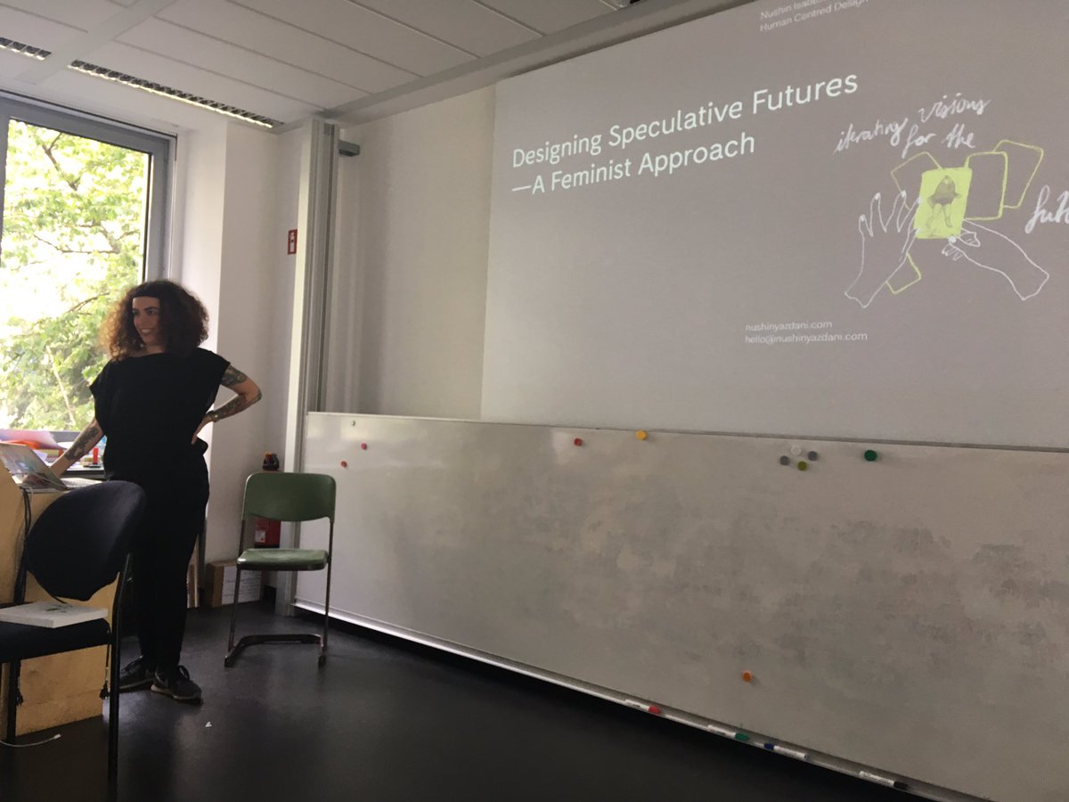 IT_andme's tweet photo. „KI muss entmystifiziert werden“, sagt Nushin Yazdani und plädiert für eine intersektional feministische Perspektive: Es ist Zeit für eine Feminist AI Ethics, um Algorithmen fair und ethisch zu entwickeln.
#genderAI #GEWINN #feministAIethics https://t.co/JJbO2Nisto
