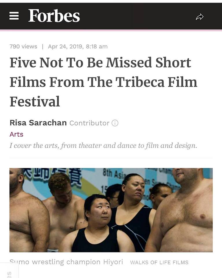 didimae's tweet photo. Weβre heading to @Tribeca this weekend for the America premiere of #LittleMissSumo. Delighted to top the @Forbes lists of five not to be missed- so don't miss it! @mattkaywolf https://t.co/AO54SOWUoU https://t.co/2he7BZSVJQ