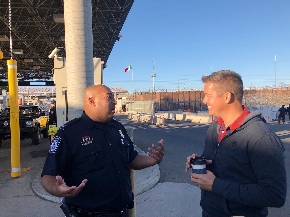 SeanDuffyWI's tweet photo. A special #ThankACopThursday to the brave men and women of the @CBP who serve every day to keep our border safe. Thank you for all that you do! https://t.co/gJ1qWEeA4q