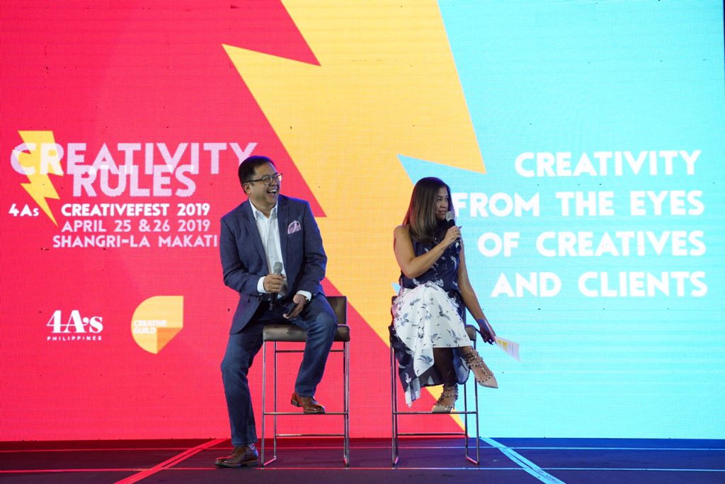 BonatB's tweet photo. Enjoyed that animated discussion between agency heads and clients on creativity at the #CreativeFest2019 https://t.co/1fxWD1QIEk