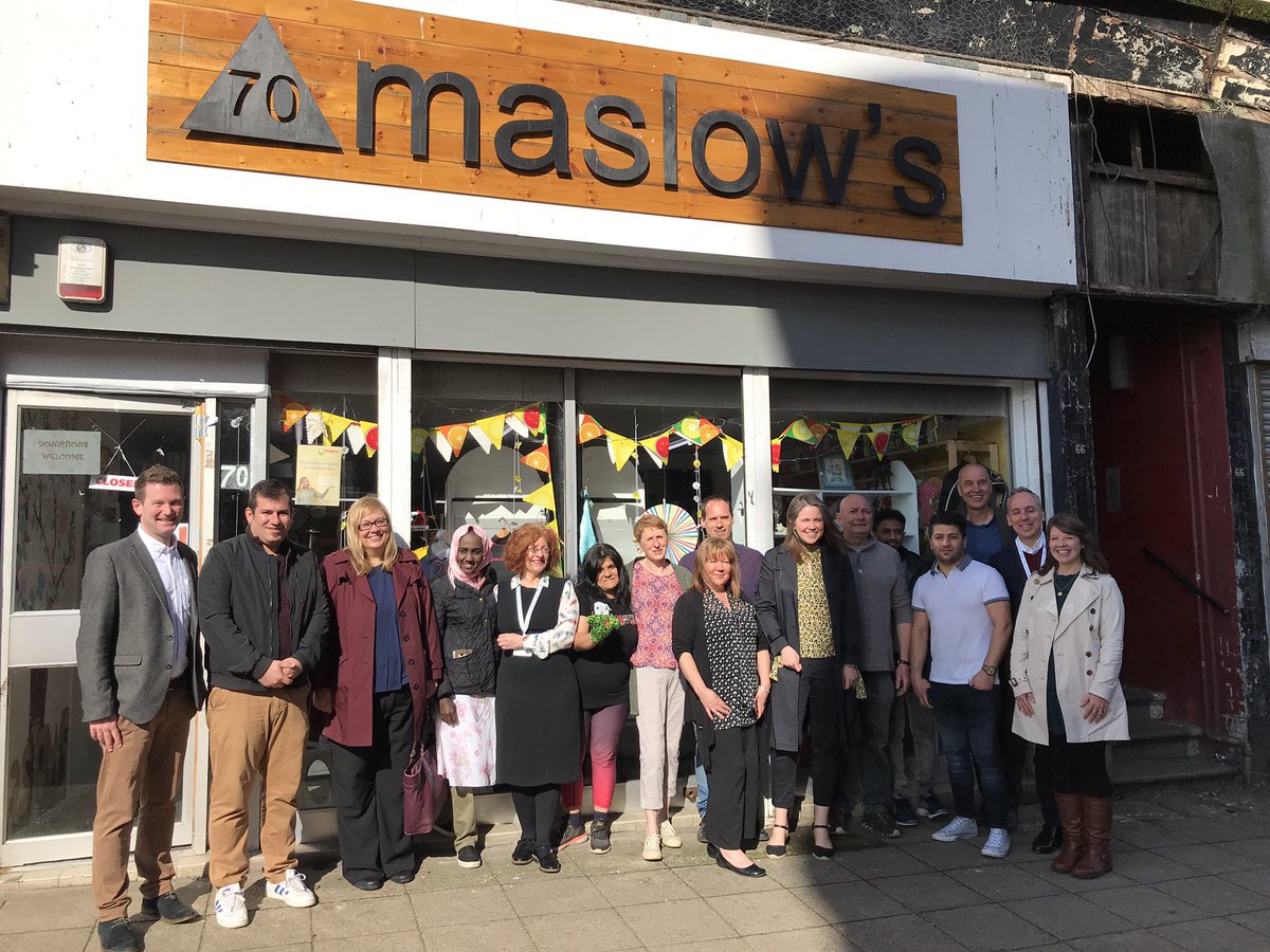 ScotGovFairer's tweet photo. .@ClydesdAileen visited @MaslowShop in Govan to launch @scotgov’s new Volunteering Framework. This aims to widen participation in volunteering. Volunteers from the shop shared inspiring and positive stories of their experiences. https://t.co/PDL6loqU7i #VolunteeringForAll https://t.co/LcyIwd2XYy
