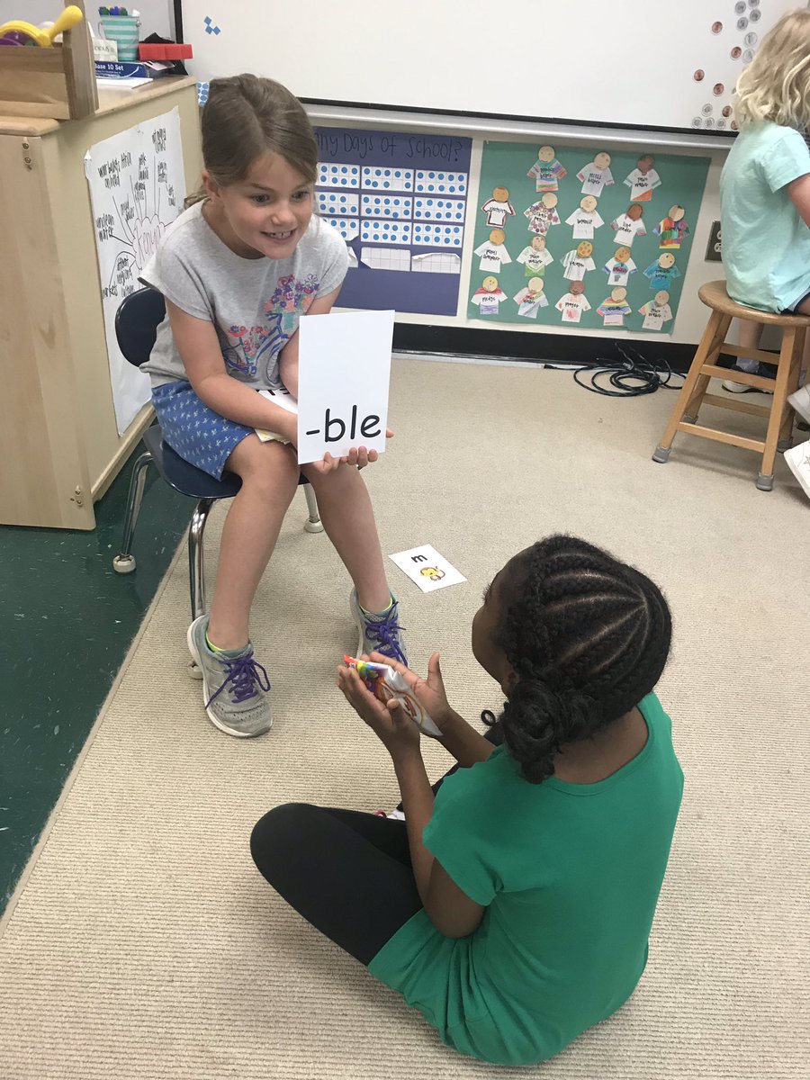 simplysecond's tweet image. student-led word study practice during snack! @WestminsterATL