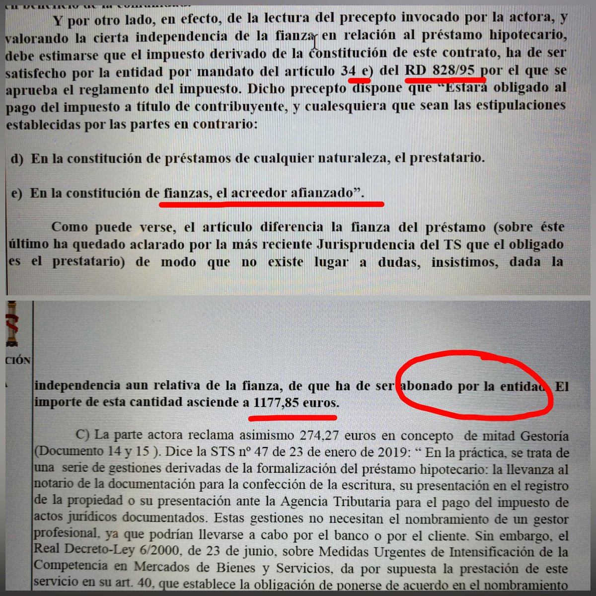 brinconabogada's tweet photo. #iajd en la #fianza lo pagan los #BANCOS.
Ojo con las #novaciones donde se piden #avalistas
Hay que revisar las liquidaciones que nos podemos llevar sorpresas...
Así lo dice el especializado de #Malaga https://t.co/mcWYmLeh7z