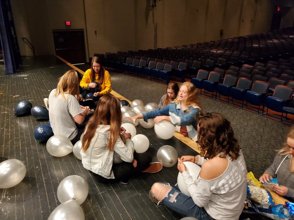 Set up has started! <a href="/thstrinitypride/">Trinity High School</a>