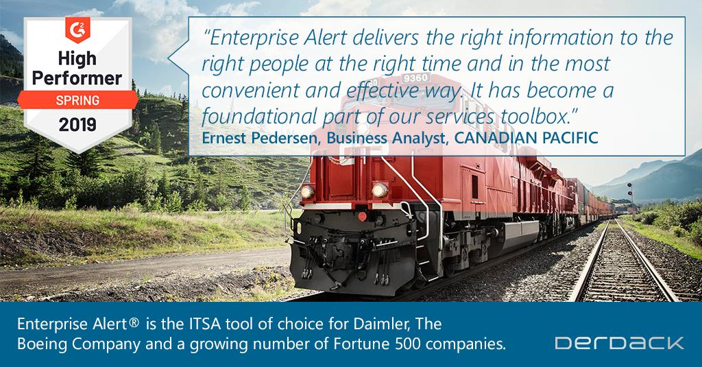 Derdack's tweet photo. Discover what Enterprise Alert can accomplish for your business: https://t.co/4GT3EGbDW8
EnterpriseAlert #MobileAlerting #IncidentManagement #Industry40 #ITOps #ITOM #ITSM https://t.co/QgMT2zyVas