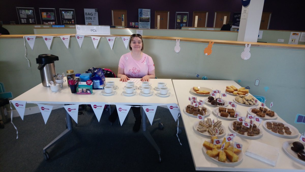 LisaRawcliffe4's tweet photo. @mencap_charity. Catherine hosted a coffee morning as a volunteer @TraffLibraries urmston and raised over £60 for mencap. Thanks to all the Family, friends, services and colleagues that turned up to support Catherine. @dbeaumont_ @Nicolaw48341521 @Sarahcress32  @jon78342959 https://t.co/Q6igWb9rg9