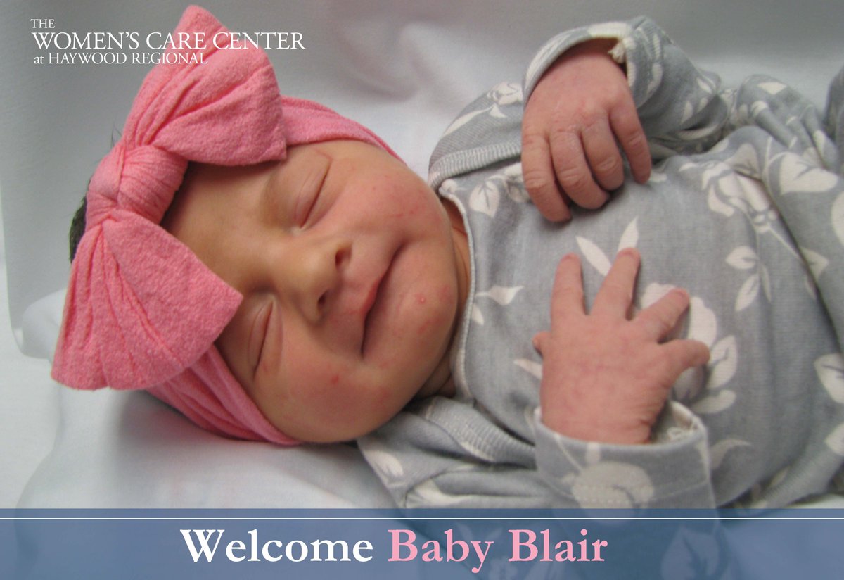HaywoodRegional's tweet photo. Our Women's Care Center extends a warm welcome to some of our newest additions. Welcome to the world baby Danielle, Rylan, Ridge and Blair. Look for them all in the newspapers on Wed, May 1!  #HayBaby #ExpertsinDeliveringJoy 💙💟 https://t.co/sKQQSE3OJP https://t.co/UMOVlMNZSx
