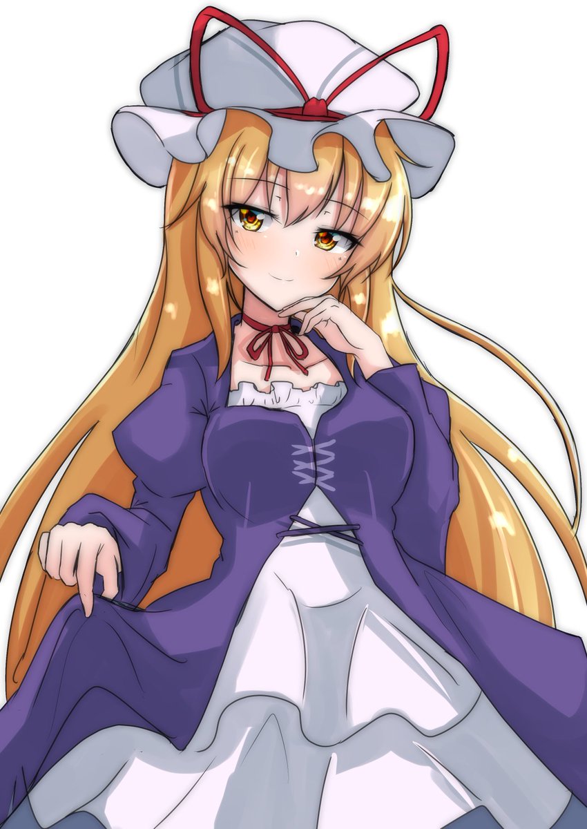 #深夜の真剣お絵描き60分一本勝負
八雲紫 