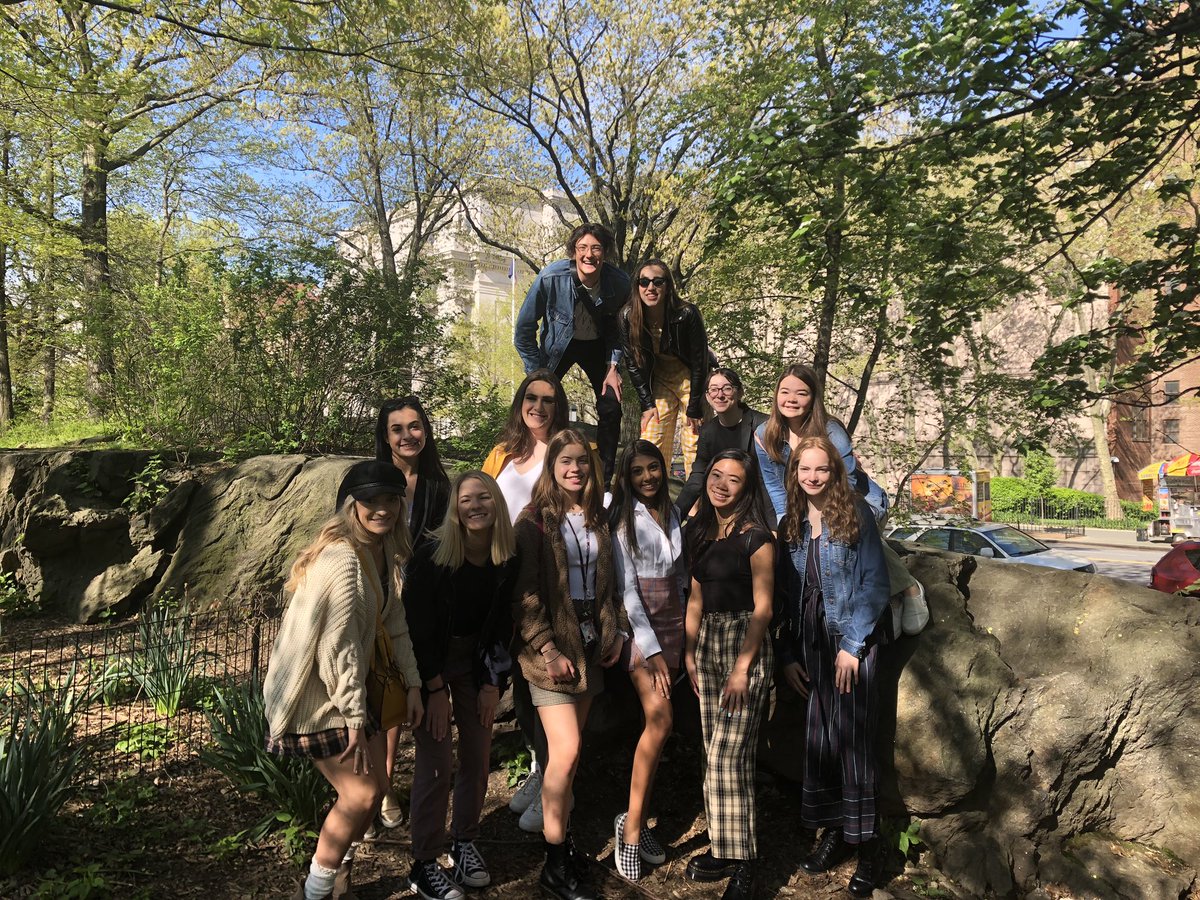 SamSzopinski's tweet photo. Enjoying Central Park before our first seminar!! @NCHSRedhawksCTE @mkoskroba #nyclearning https://t.co/paw5Bezk9o