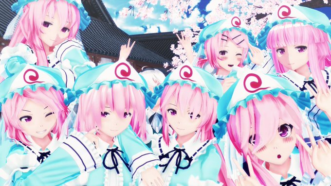 わぐてぃーる 彡さん がハッシュタグ 東方mmd 西行寺幽々子 魂魄妖夢 をつけたツイート一覧 1 Whotwi グラフィカルtwitter分析