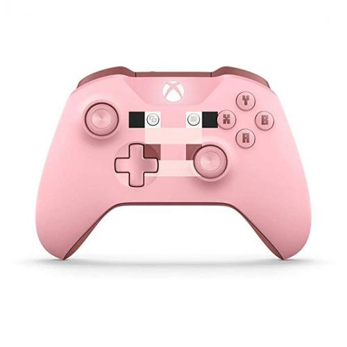 SerialDealerAll's tweet image. Manette sans fil pour Xbox one Edition Limitée - Minecraft Pig + code Gears of War 4 à 33.92e @Amazo serialdealer.fr/deal-60550.htm #bonplan
