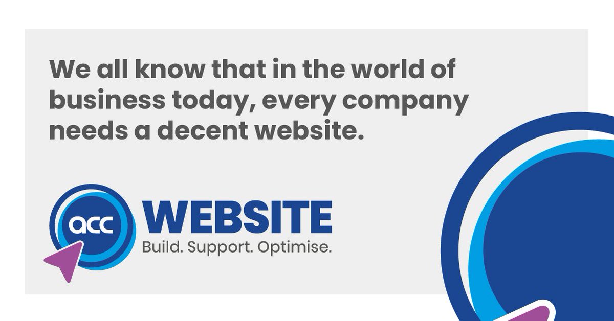 AccsysDigital's tweet image. A good site will be visible on search engines, attract new business and convert a lead into a customer.
We work with our partners to create and manage your website from just £99 a month.

accsys.org/accwebsite

#accSYS #accWEBSITE #accountantsoftware