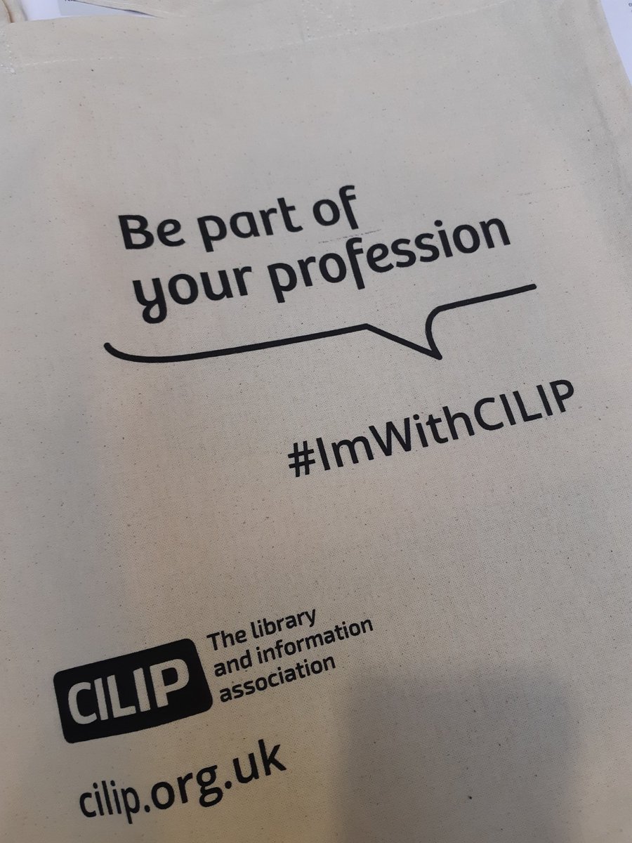 CILIPinfo's tweet photo. @infolitgroup @facetpublishing We've also got some coveted CILIP tote bags to give away! #lilac19 #ImWithCILIP https://t.co/G06pds907v