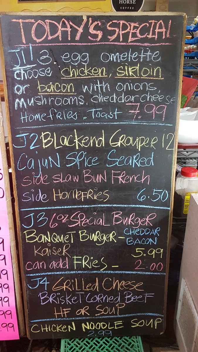 Thursday specials