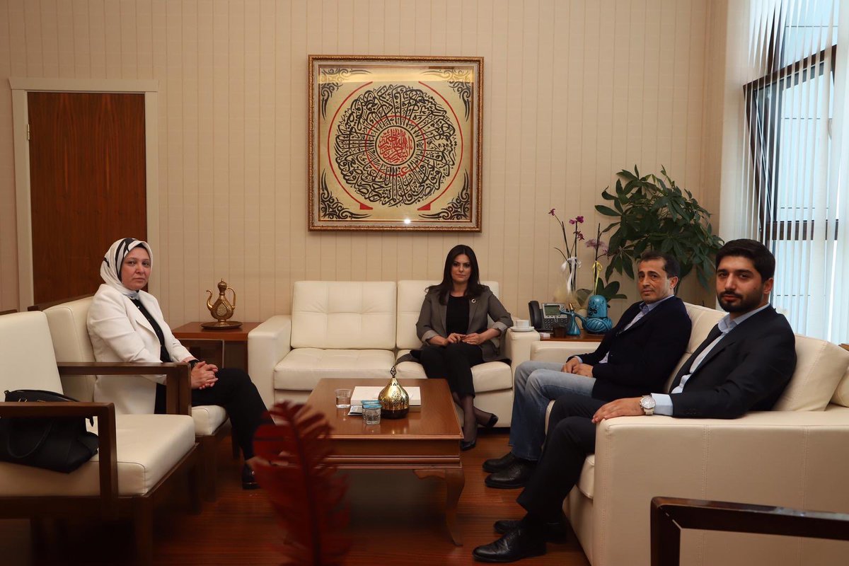 Adana İl Başkanımız Şerif Güler, İl Kadın Kolları Başkanımız Sevil Can ve İl Gençlik Kolları Başkanımız Furkan Bozkurt ile Genel Merkezimizde bir araya geldik.