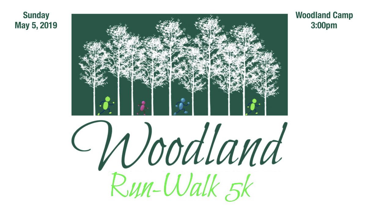 Do you have plans on Sunday, May 5th, at 3pm? If not, please consider supporting one of our loyal customers, Woodland Christian Camp, and participate in their 5K they are are hosting!