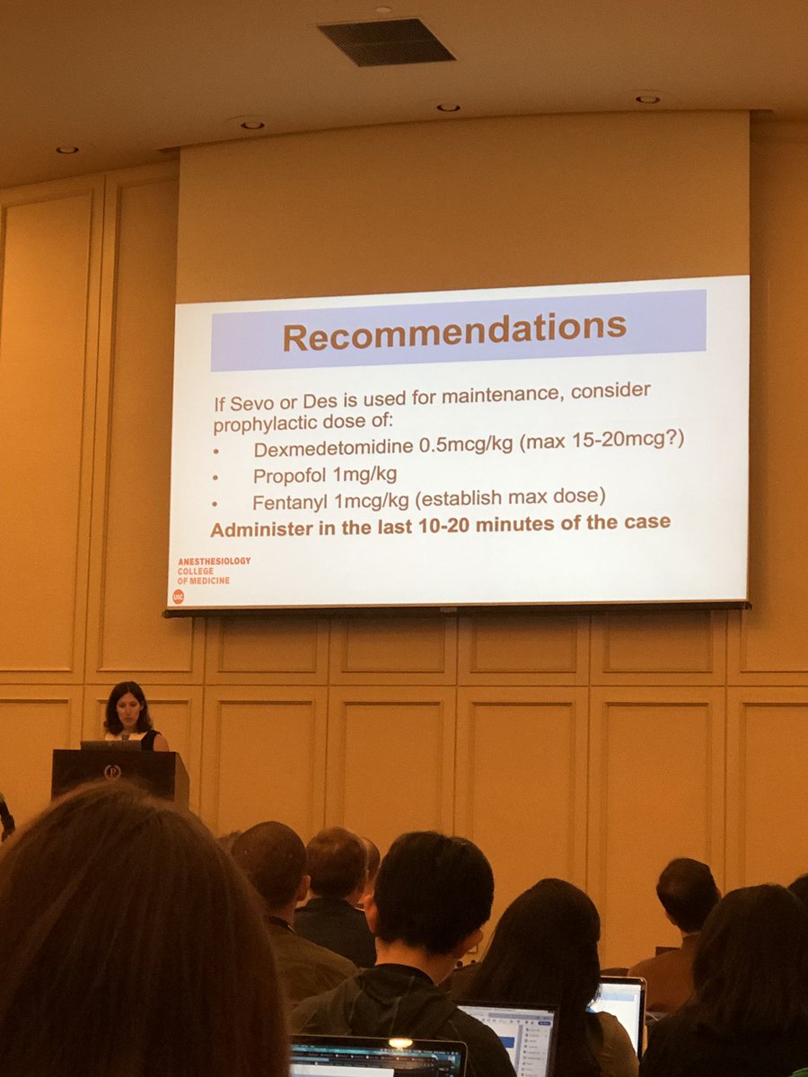 chanpong's tweet photo. #SarahOswald MD recommends prophylaxis dose prior to extubation.
@ASDAhq #asda2019 https://t.co/7DSLzN3iTk