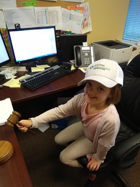 NateNatale_HPC's tweet photo. Meet the new boss...
#takeyourchildtoworkday #buildingperformanceassociation @HPCTweets https://t.co/lFCnMsa2fM
