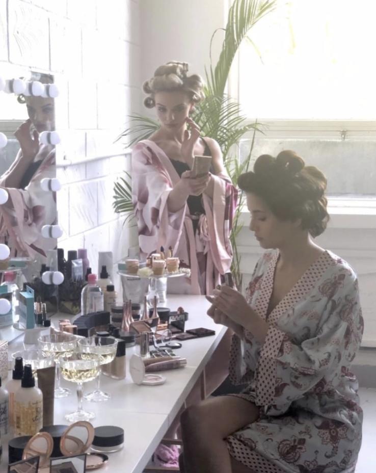 We love our job. Not only does it give us the chance to help those who love classic styles to achieve them but it introduces us to such lovely new people everyday! 💖 💫 #powderpuffgirls #BTS #londonevent