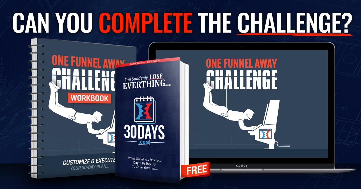 UnstoppableAff's tweet photo. ⁉ The challenge starts in 3 days.  Click here to join us in the One Funnel Away Challenge....

https://t.co/NW4baKLGL6 https://t.co/7vxKMPRJL2