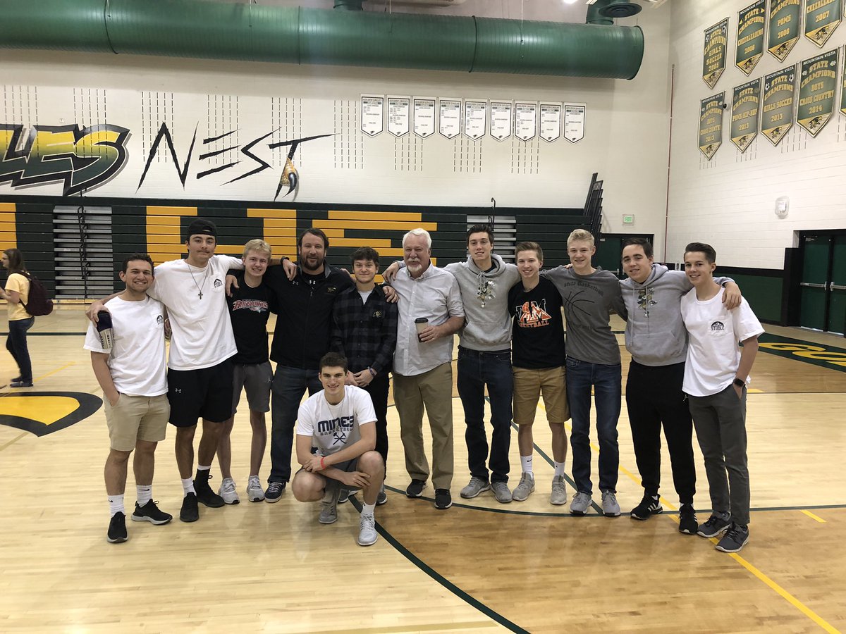 Congrats to our very own Vista Basketball star Ben Grusing (<a href="/BenGrusing/">Ben Grusing</a>) on signing to Colorado School of Mines today! One of the hardest working kids to ever come through the program and he will be greatly missed! We can’t wait to see what he’s going to do at the next level.