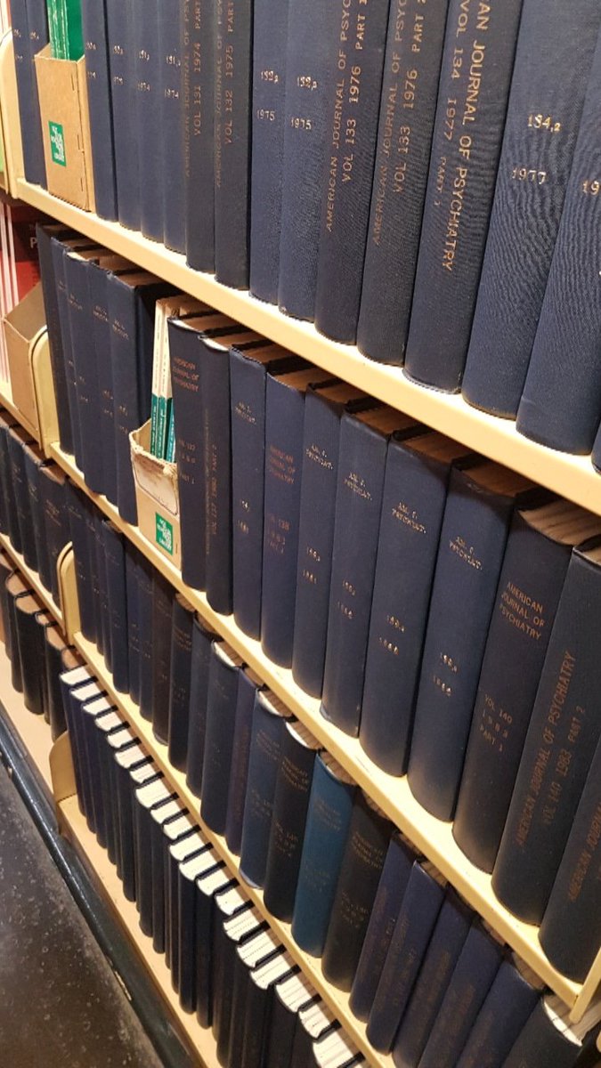 It's been a while since I've had to do this! Brings back memories of my undergrad <a href="/UoMLibrary/">UoM Library</a> <a href="/APA_Publishing/">Amer Psychiatric Pub</a>
-
-
#nostalgia #oldschool #library #lowtech #research #science #PhD #academia #AcademicTwitter #academic #Psychiatry #Schizophrenia