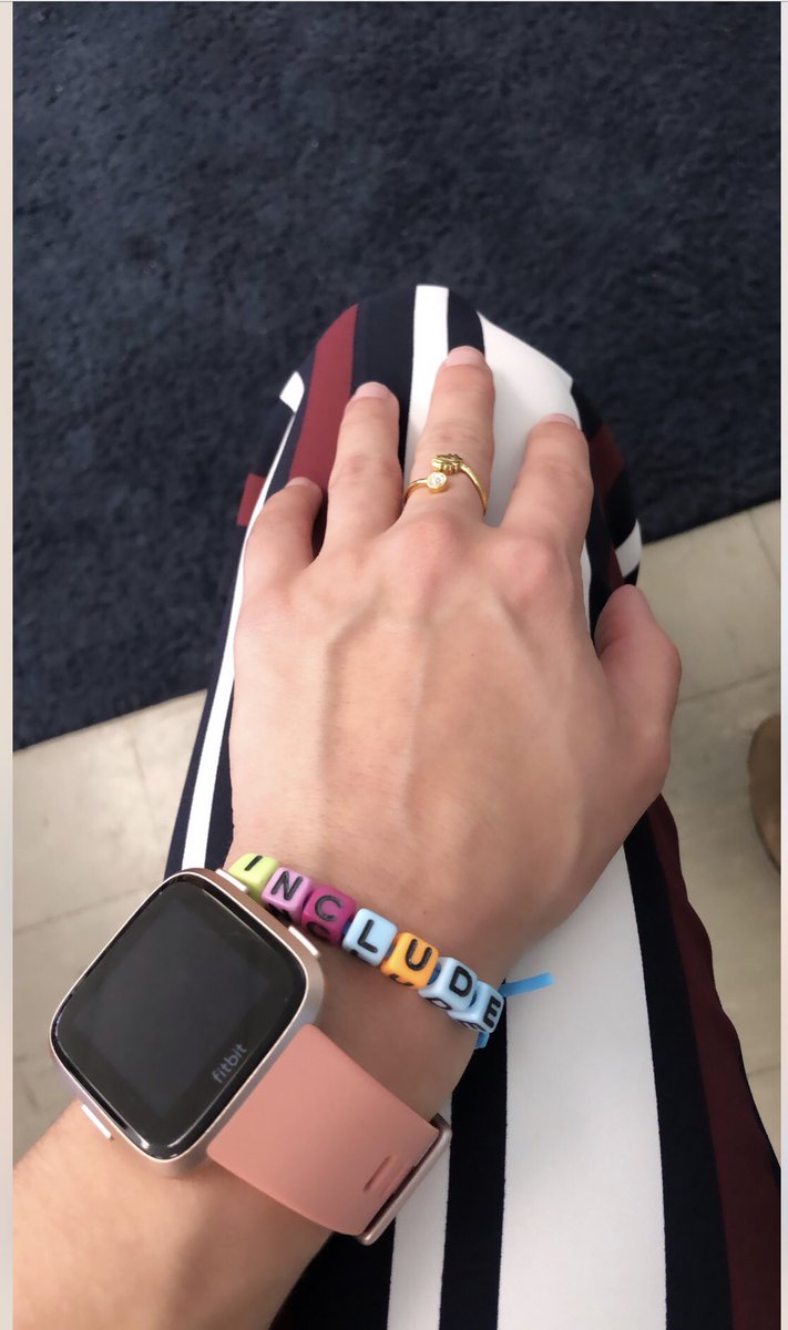 Central345's tweet photo. @EHTSDistrict At our last Play Unified Club meeting, students came together with Miss Gibbons to create bracelets with specific wording thus reminding them of lessons learned this past year. #WeAreEH https://t.co/ByXwzcKjLo