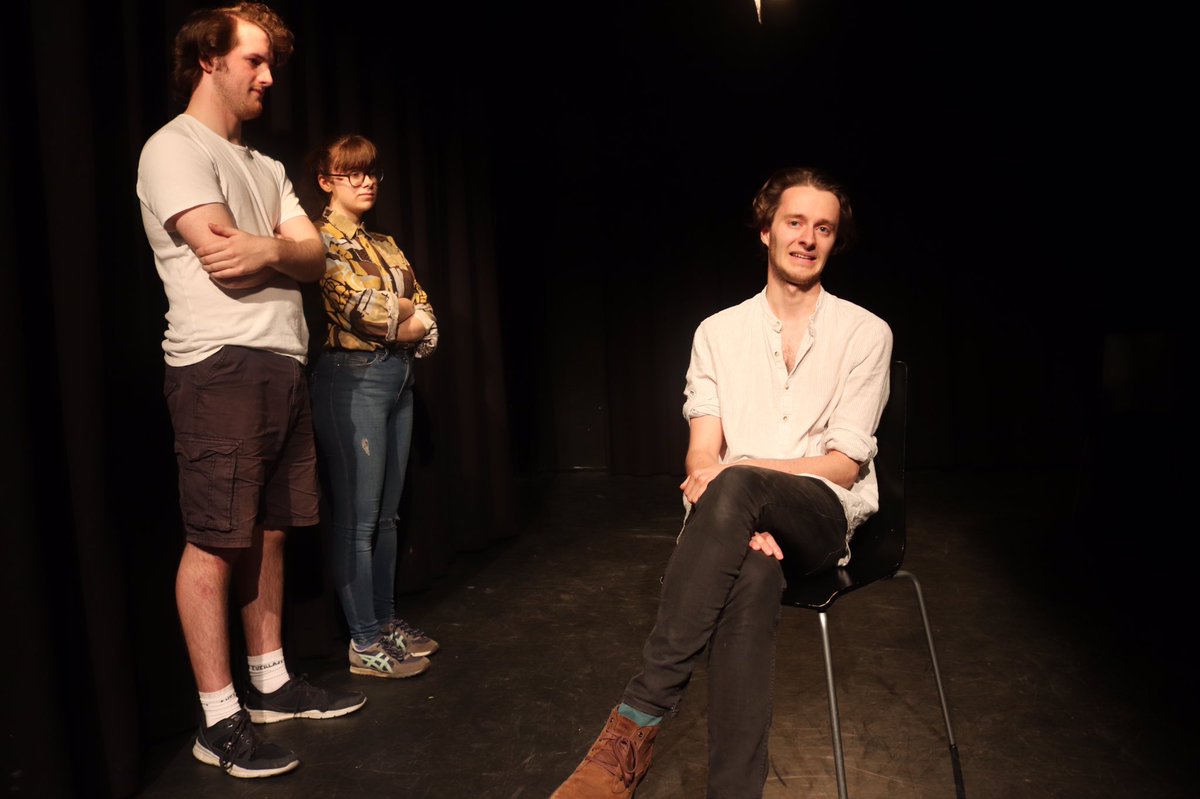 Production shot from ‘...And Another Thing!’ from last year’s festival. Who’s excited for more StuFF like this!? #nottinghamnewtheatre #studenttheatre #Fringe #uniofnottingham