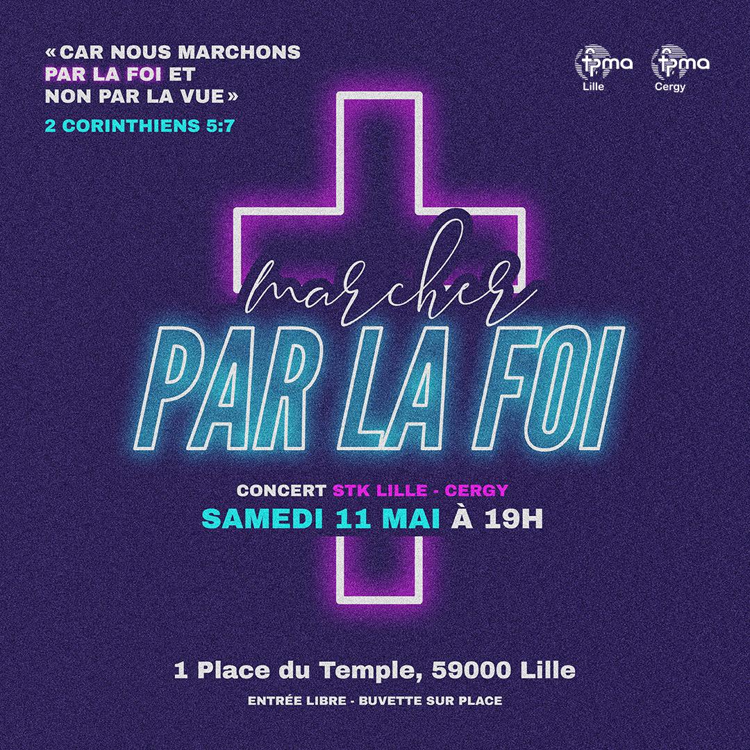 stkcergy's tweet photo. Au mois de mai, la STK Cergy vous attend lors de deux événements :
- le vendredi 03/05, pour un Cergy Friday sur le thème de l'orgueil;
- le samedi 11/05, pour un concert en collaboration avec nos frères et sœurs de la @STKLILLE 💜
À très vite, soyez bénis! https://t.co/9a63iRmqTK