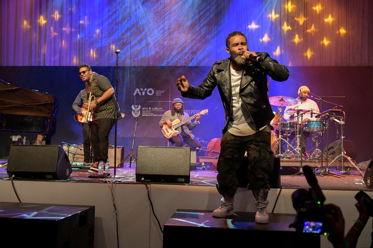 CTJazzFest's tweet photo. #CTIJF2019 Highlights - @keyonharrold with special guest @pharoahemonch on the Moses Molelekwa Stage at the #20thCelebration of Africa's Grandest Gathering! https://t.co/vEubwD6k8U