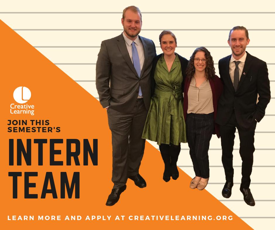 We are happy to announce that we are now accepting applications for our summer internship team! We have a number of positions available, including research, communications and business development internships! Learn more and apply now at creativelearning.org/blog/2018/11/0…!