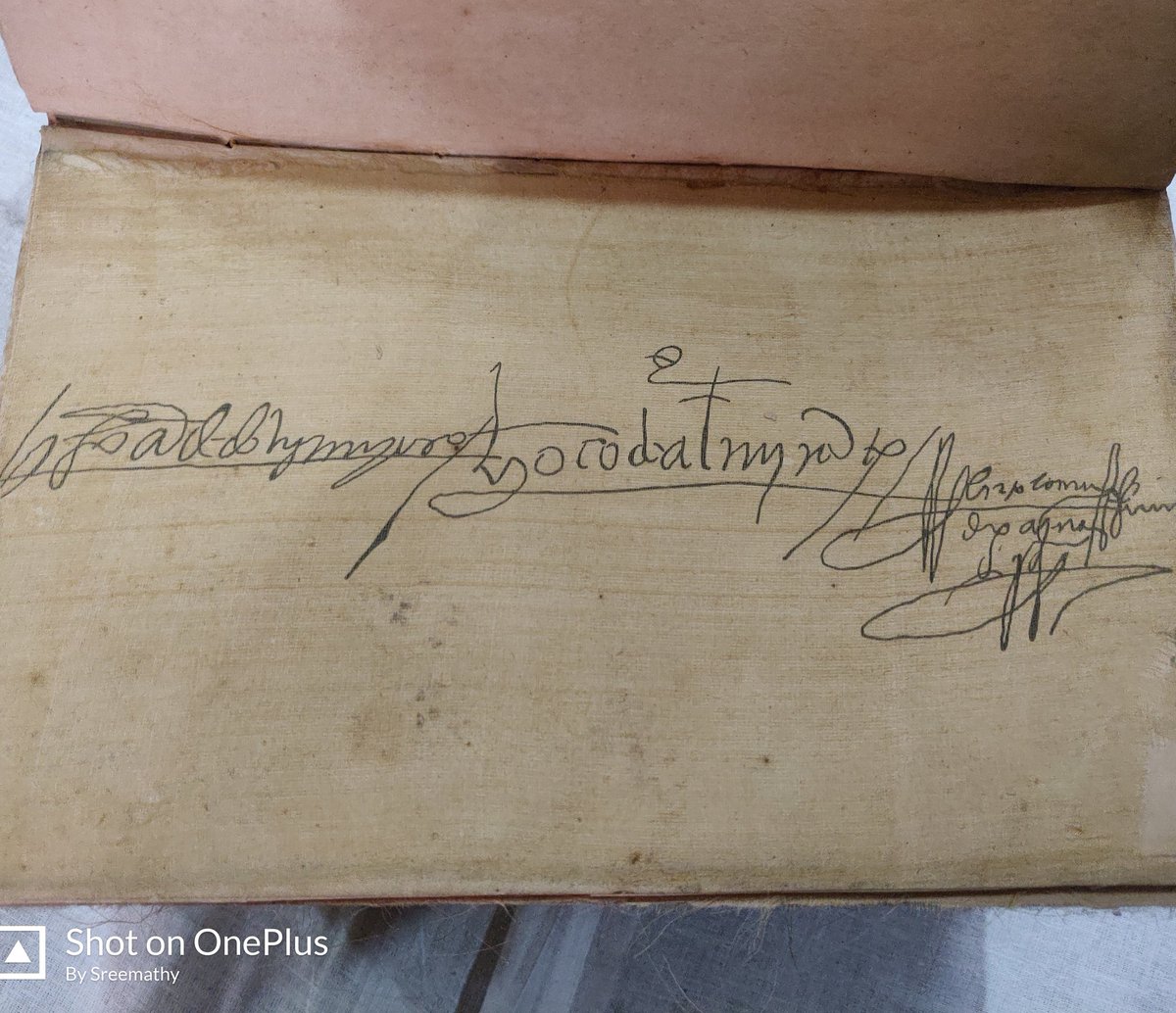 Sree_tweets's tweet image. Here&apos;s Vascodagama&apos;s signature for you! #connemaralibrary #worldbookday @DalrympleWill @dpanikkar @Chemburstudio