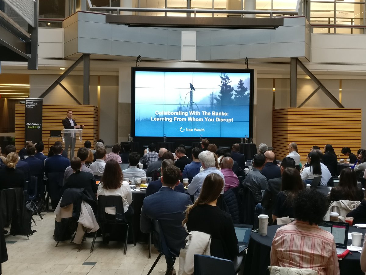 Fintech delivering digital wealth solutions in partnership with big banks. Overcoming industry barriers to entry and creating new customer value through SaaS and relationships.
#openbanking
#nestwealth
#rotmanfinhub
<a href="/rotmanfinhub/">Rotman FinHub in Advanced Analytics</a>