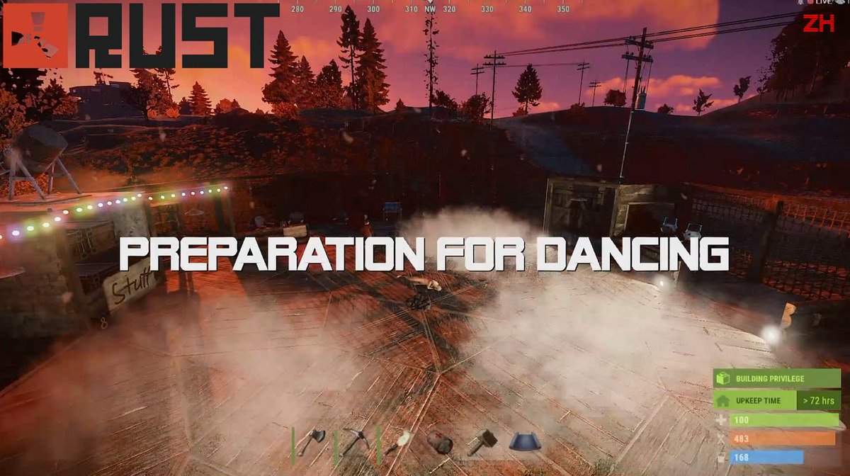Zero_Hour_info's tweet photo. Rust Disco Dance
https://t.co/XE39yVcShY
#Rust #Facepunch #RustDance #biologicaldisasters #ZeroHourInfo #game #endgame #sciencefiction #scyfy #breakdownOfsociety #trailer #dance #postapocalypticmovie  #wastelands #disco #apokalypse #postapocalypse https://t.co/HY5steBd8t