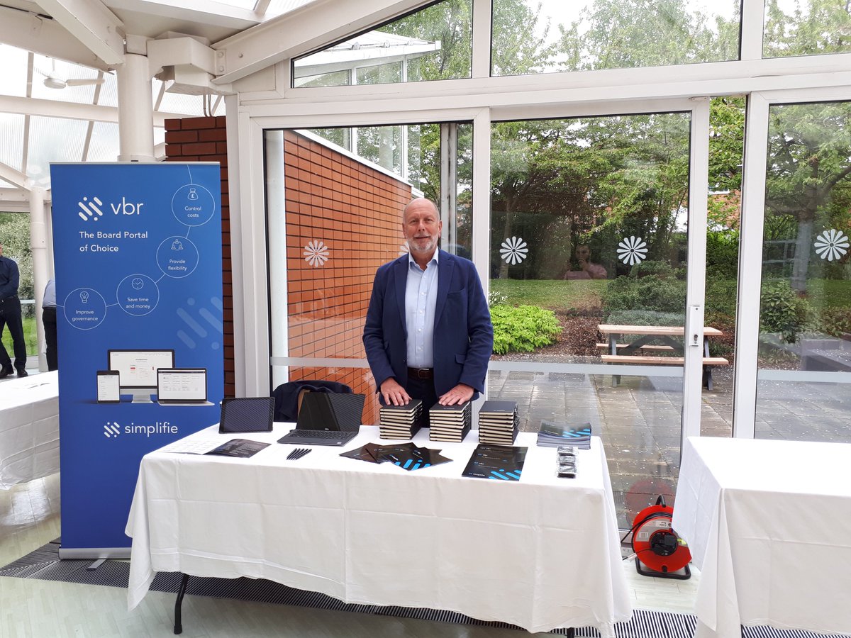 SimplifieVBR's tweet photo. The Simplifie team had a great day at #generationIT, at Liverpool Women's Trust. #digitaltransformation #boardportals https://t.co/IvT4lmf2ij