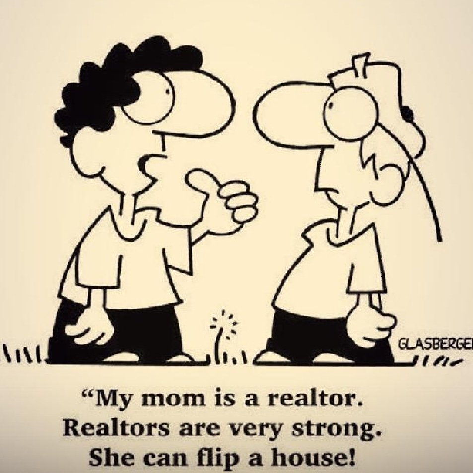 realtorbasia's tweet photo. Happy #Thursday
#funnymemes #realtorshumor😁 #realtorslife #househunting #remodeling #flipthishouse #realtor #realtorbasia #KWExperience #realty #localRealtor #RealEstateNegotiationExpert #WelcomeHome #UnlockYourHappy #experiencethedifference #LetMeGuideYouHome #ConsiderItSold https://t.co/dYhZ902RrA
