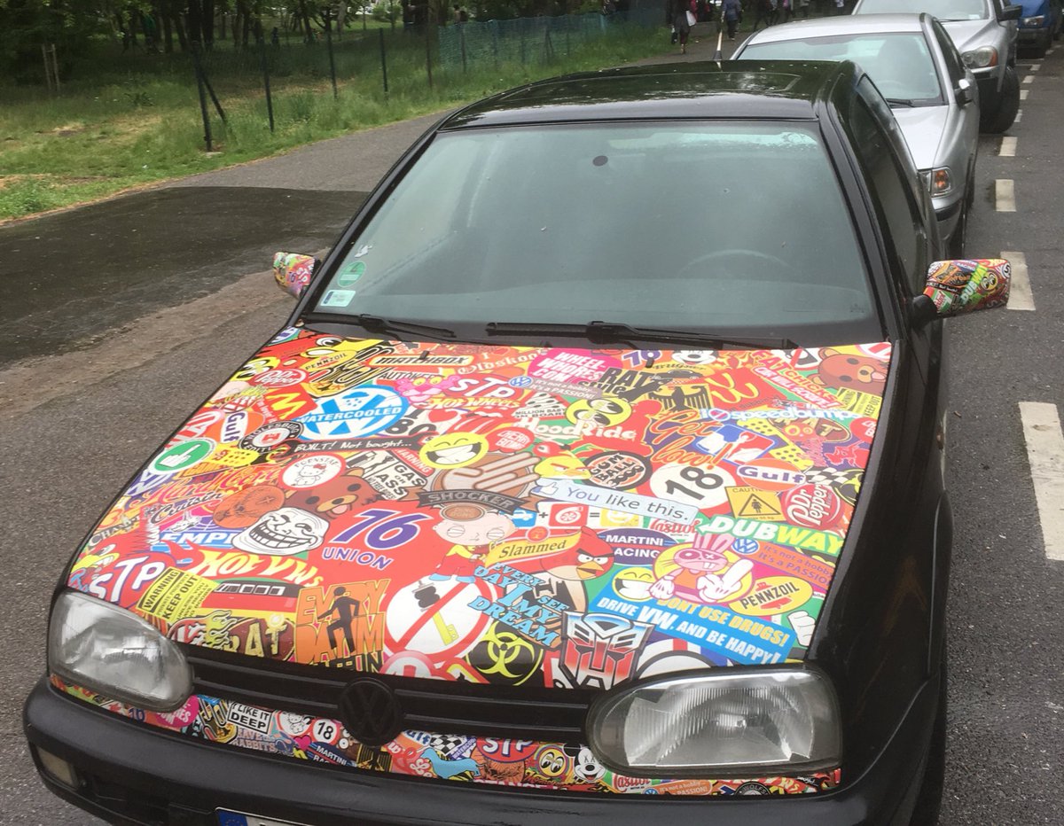 Patchwork car