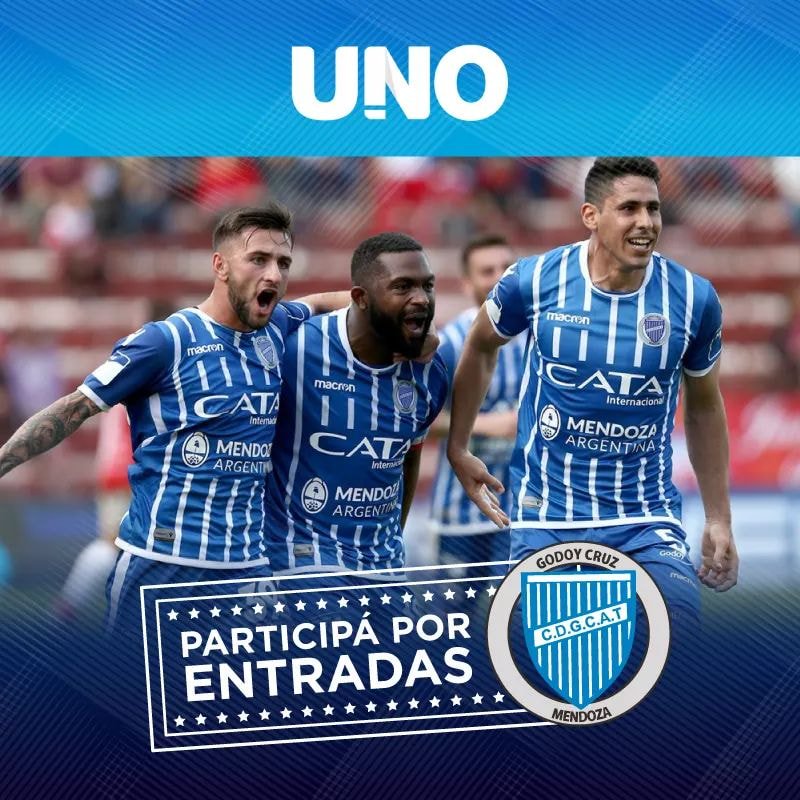 diariouno's tweet photo. ¡ANDÁ A VER GODOY CRUZ - BOCA! 🏆

El #Tomba y #Boca se enfrentan en la Copa de la Superliga vos tenés que estar ahí 😎

⚽ Deja tus datos
⚽ Etiquetá a un amigo
⚽ Compartí la publicación https://t.co/iHGzh4z7YH