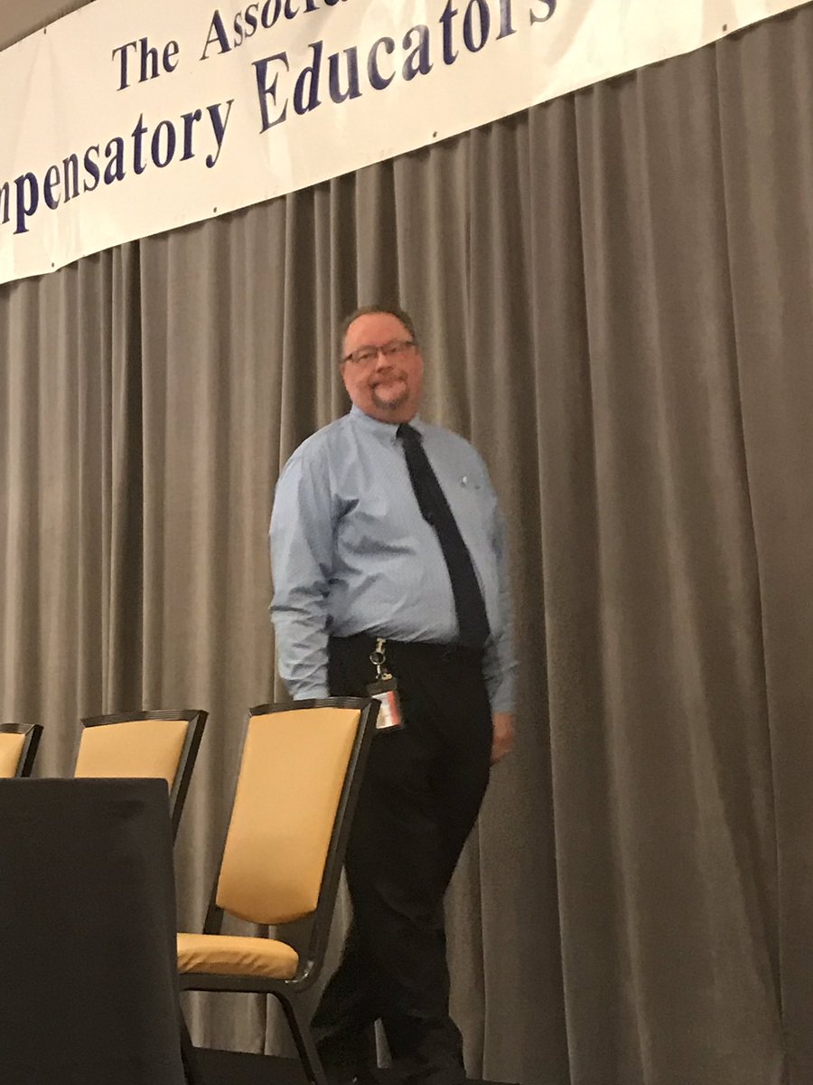 jemerich52's tweet photo. “When you have a positive interaction with a parent, it sets the stage for all future interactions” - Cory Green TEA. #ACETCONF #ACETSpring2019 https://t.co/FvdFbN8q55
